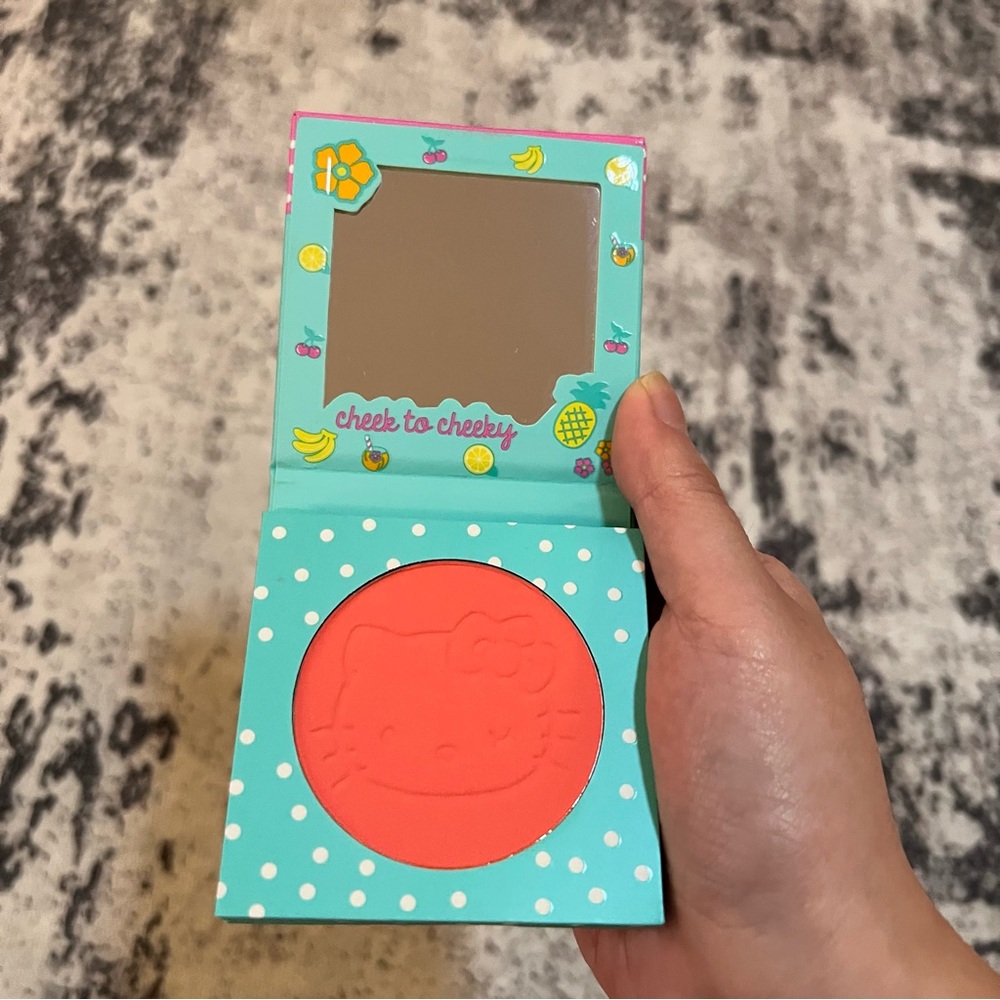 ColourPop x Hello Kitty Pressed Powder Blush Aloha Honey Sep sale